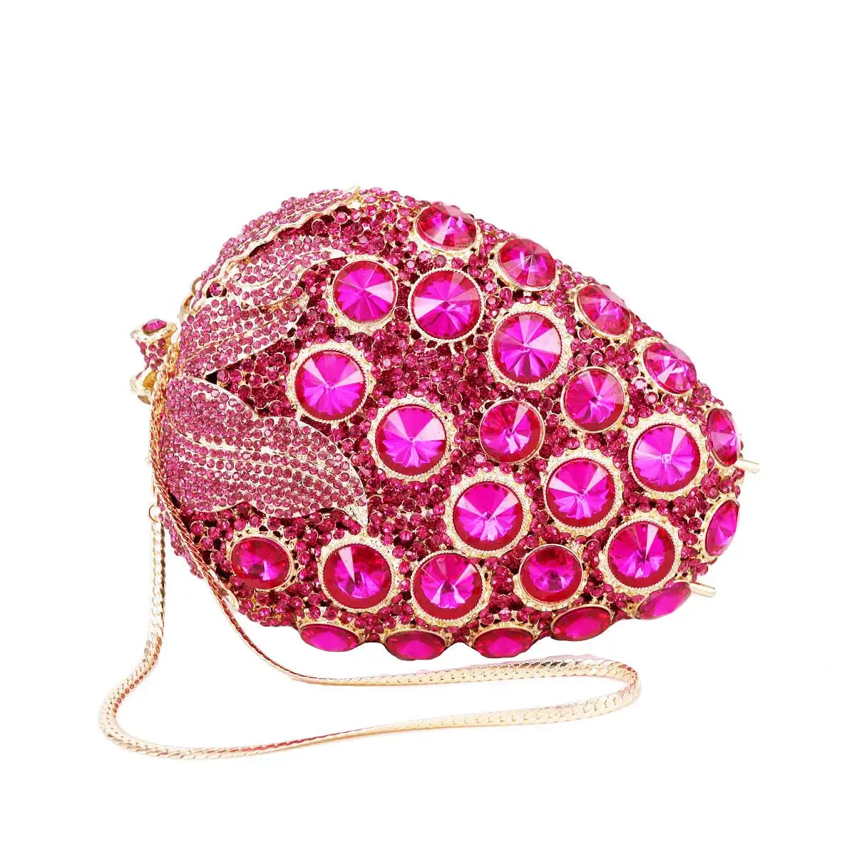 Newest Pop Designer Luxury Fruit Clutch Bags Fuschia Silver Grape Evening Bags Women Dinner Box Handbags Prom Evening Bags sm247