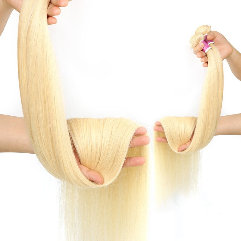 Monstar 1/3/4 613 Blonde Straight Hair - SN Wigs & More