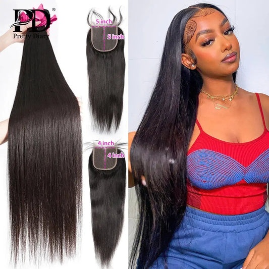 Bone Straight Brazilian Hair Weave