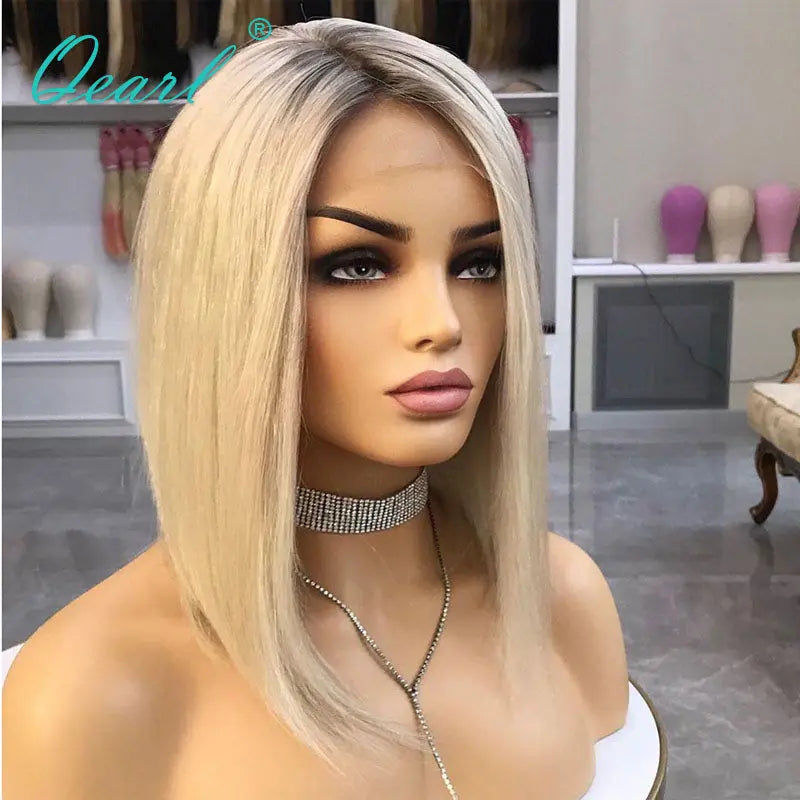 Women Human Hair Lace Front Wig - SN Wigs & More