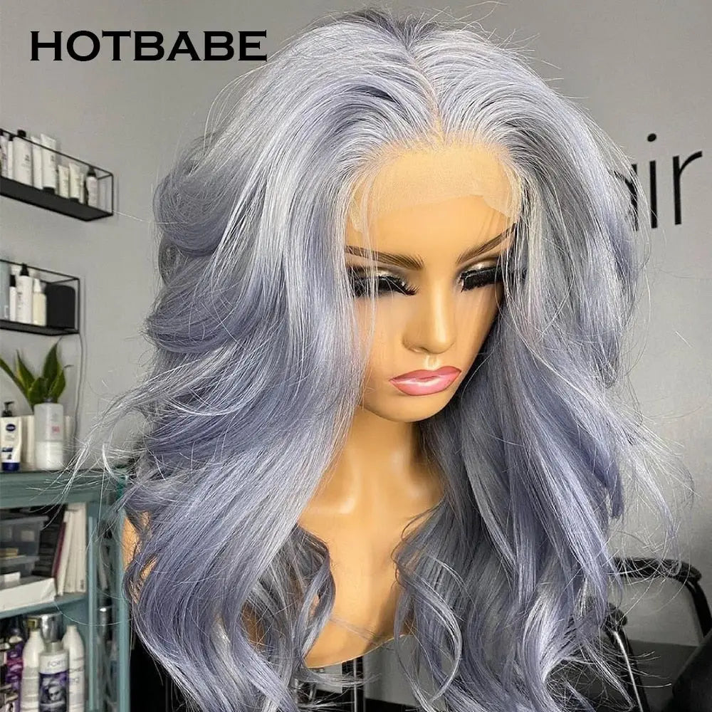 Silver Gray Lace Front Wigs - SN Wigs & More