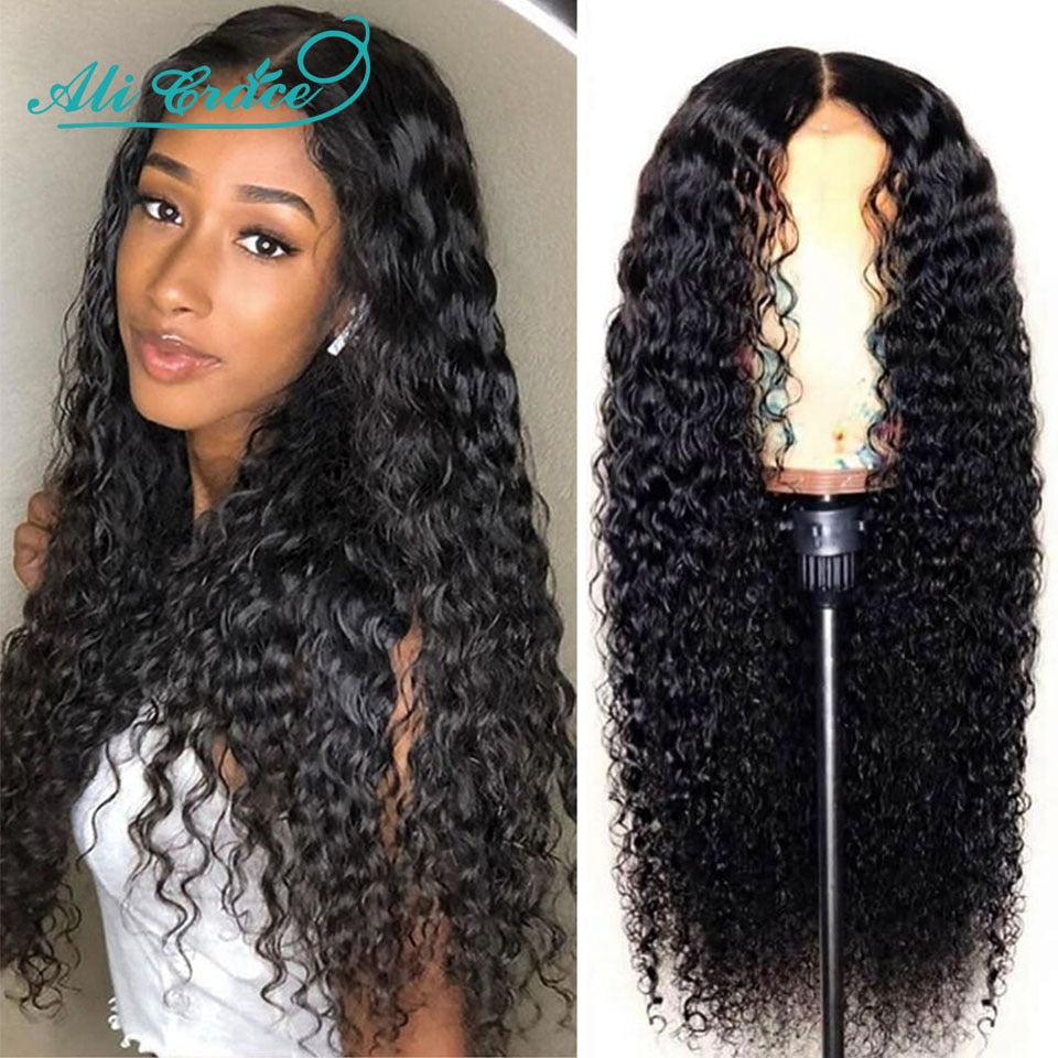 Ali Grace Peruvian Kinky Curly 4x4 Lace - SN Wigs & More