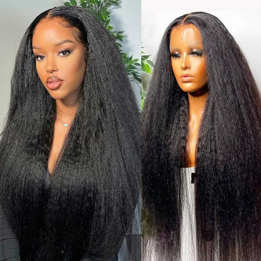 13x4 Afro Kinky Straight Lace Hair Wigs - SN Wigs & More