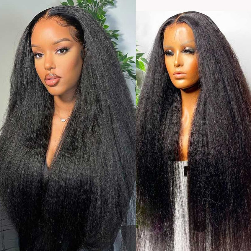 13x4 Afro Kinky Straight Lace Hair Wigs - SN Wigs & More