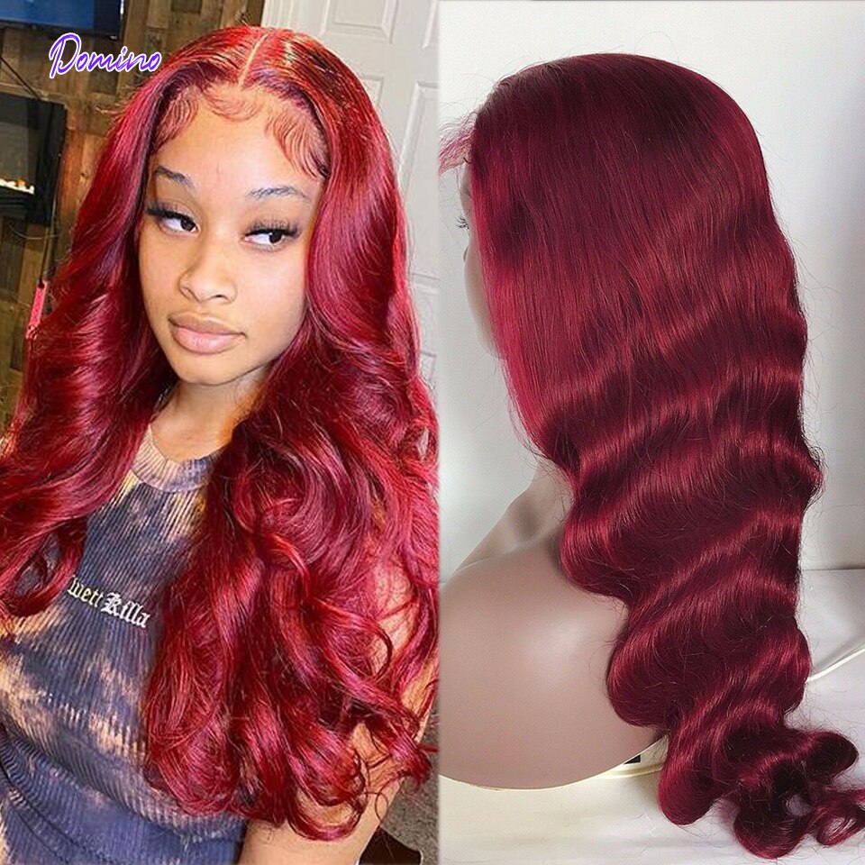 Burgundy Lace Front Wigs For Women - SN Wigs & More