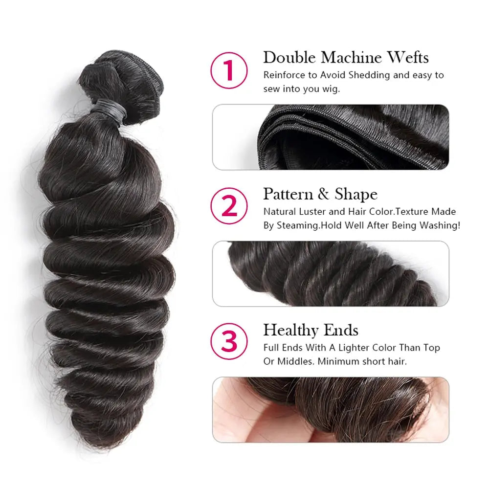 Peruvian Hair Weave Bundles - SN Wigs & More