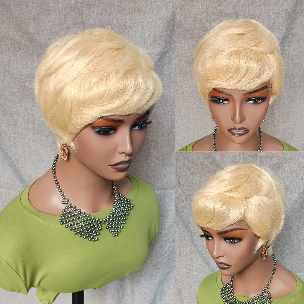 613 Short Bob Pixie Cut Wig - SN Wigs & More