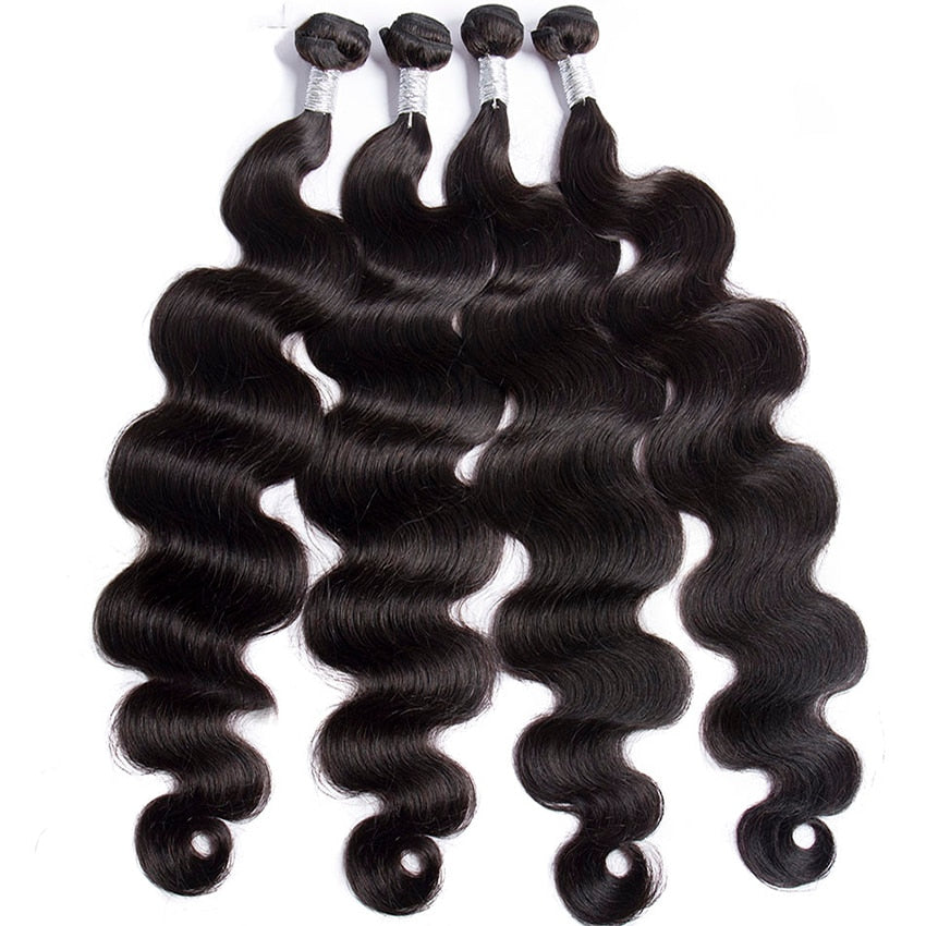 Body Wave 360 Lace Frontal With Bundles - SN Wigs & More